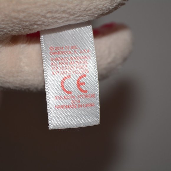 TY Beanie Boos Plush Ollie Octopus Pink White Polka Dot Toy 5" Stuffed Animal - Picture 7 of 8